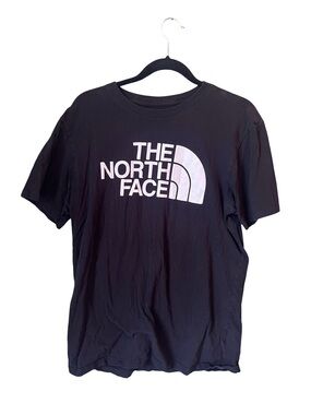 The North Face Logo T-Shirt Black | Outdoor Streetwear Tee Size Medium